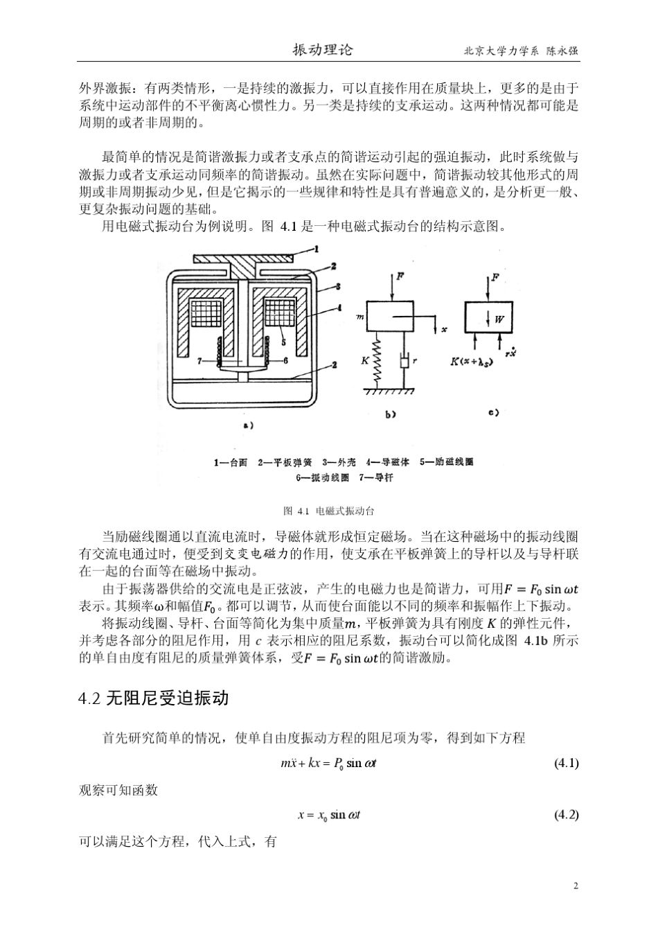 振动理论讲义第4章单自由度系统受迫振动_第2页