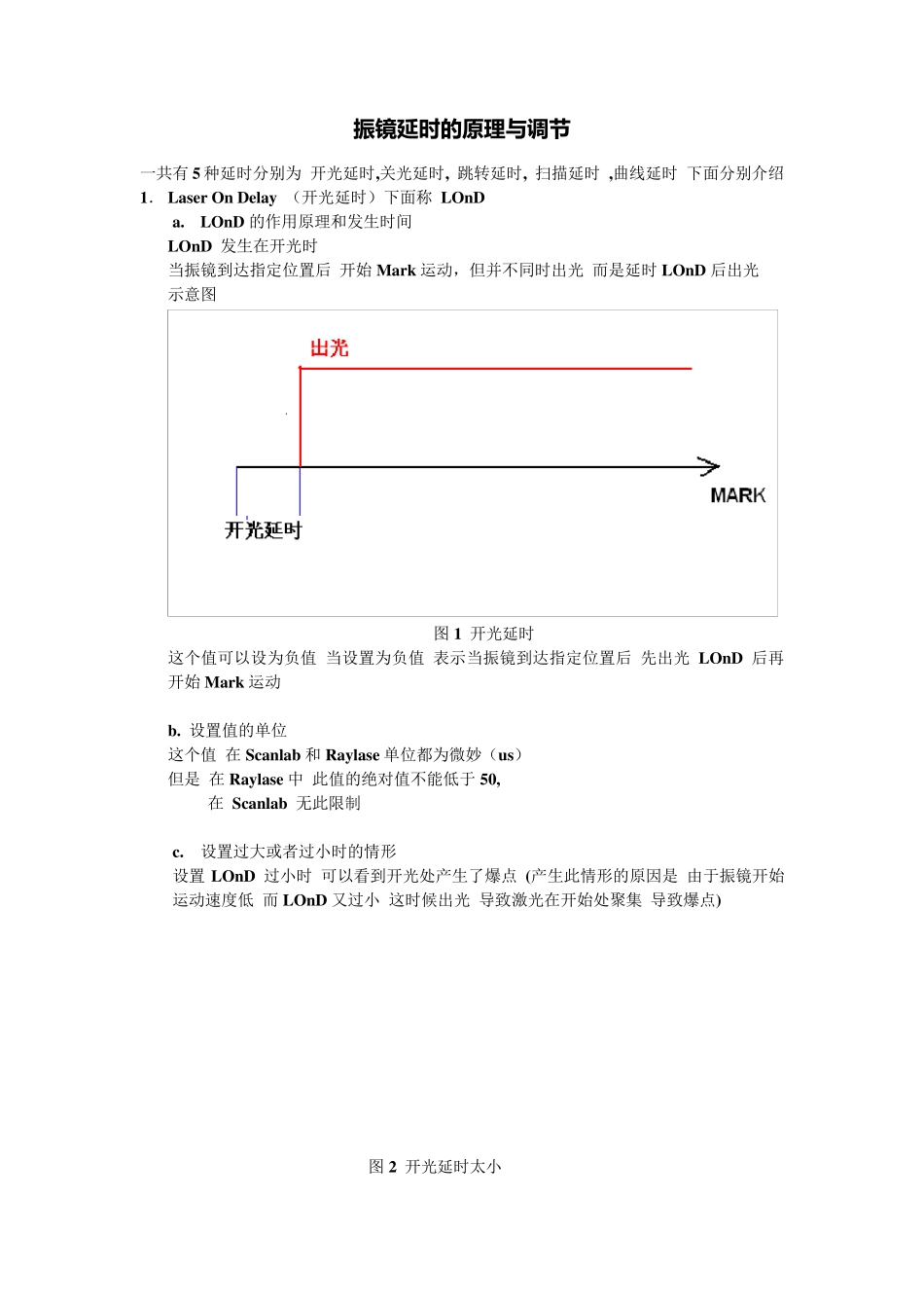 振镜延时的调节与现象_第1页