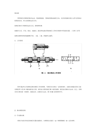 换向阀工作原理