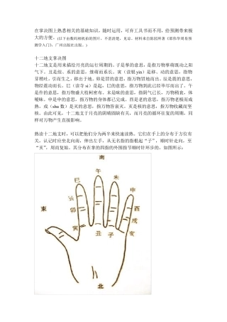 掌决图(初学者)