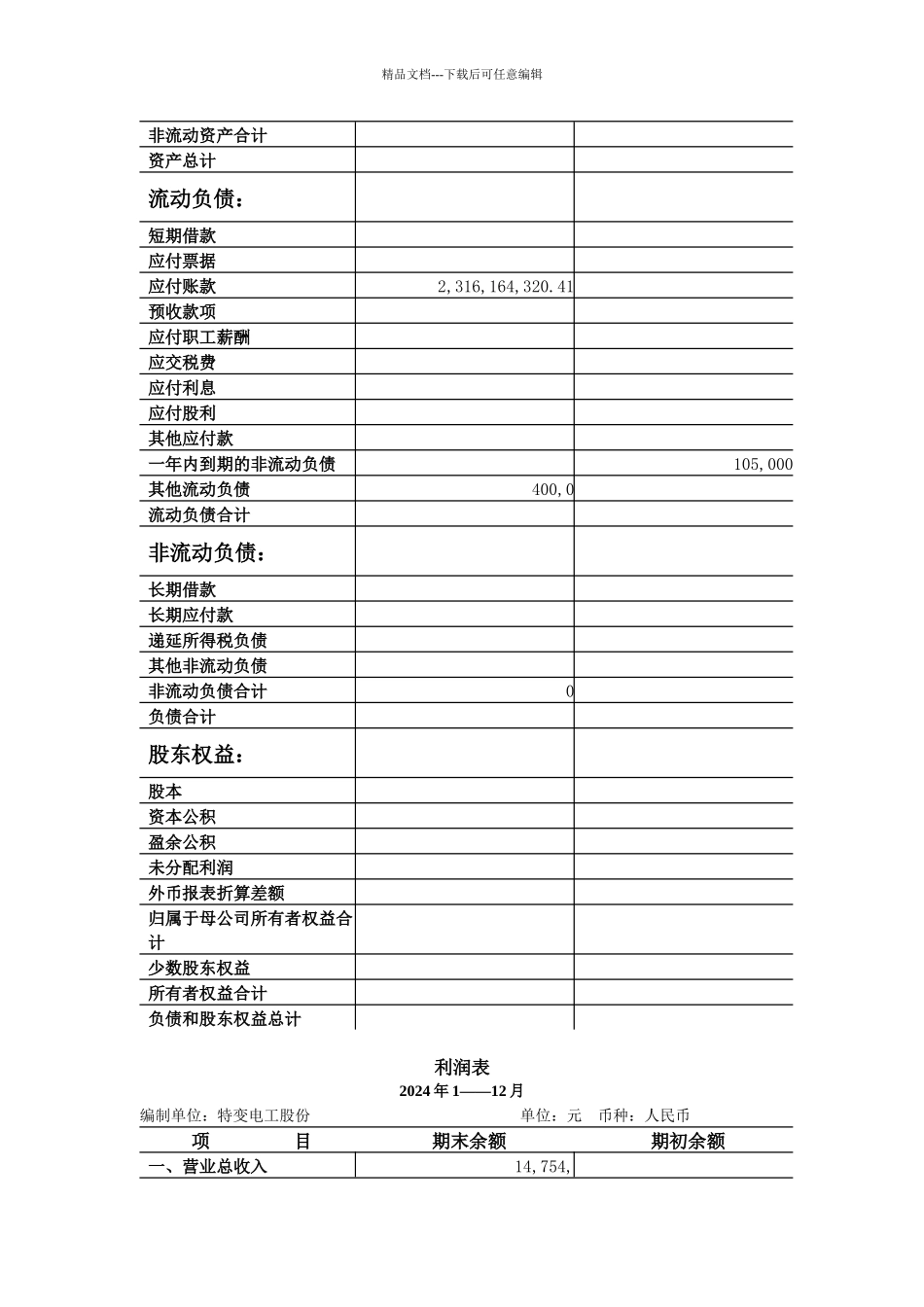 某电工公司财务报告分析_第3页