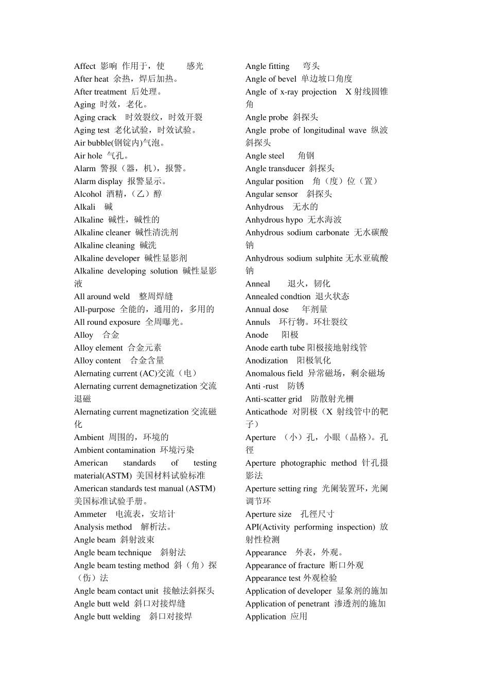 探伤专业英语_第2页