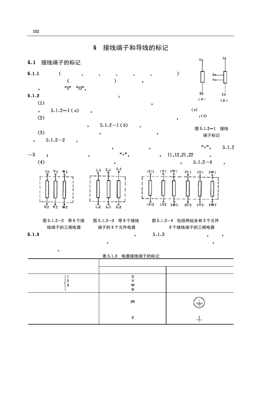 接线端子和导线的标记_第1页