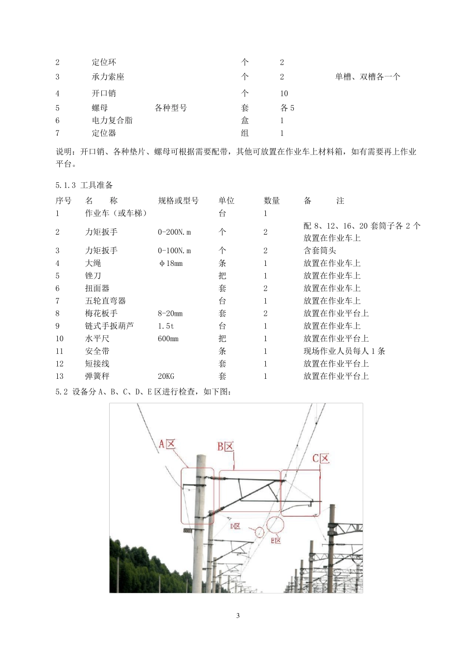 接触网检修作业指导书_第3页