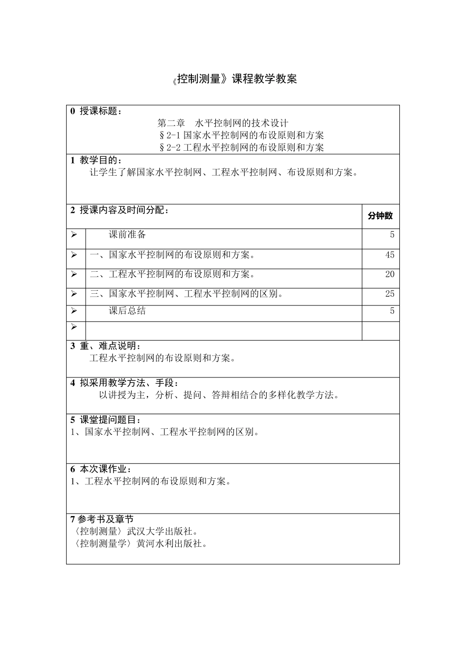 控制测量学教案_第3页