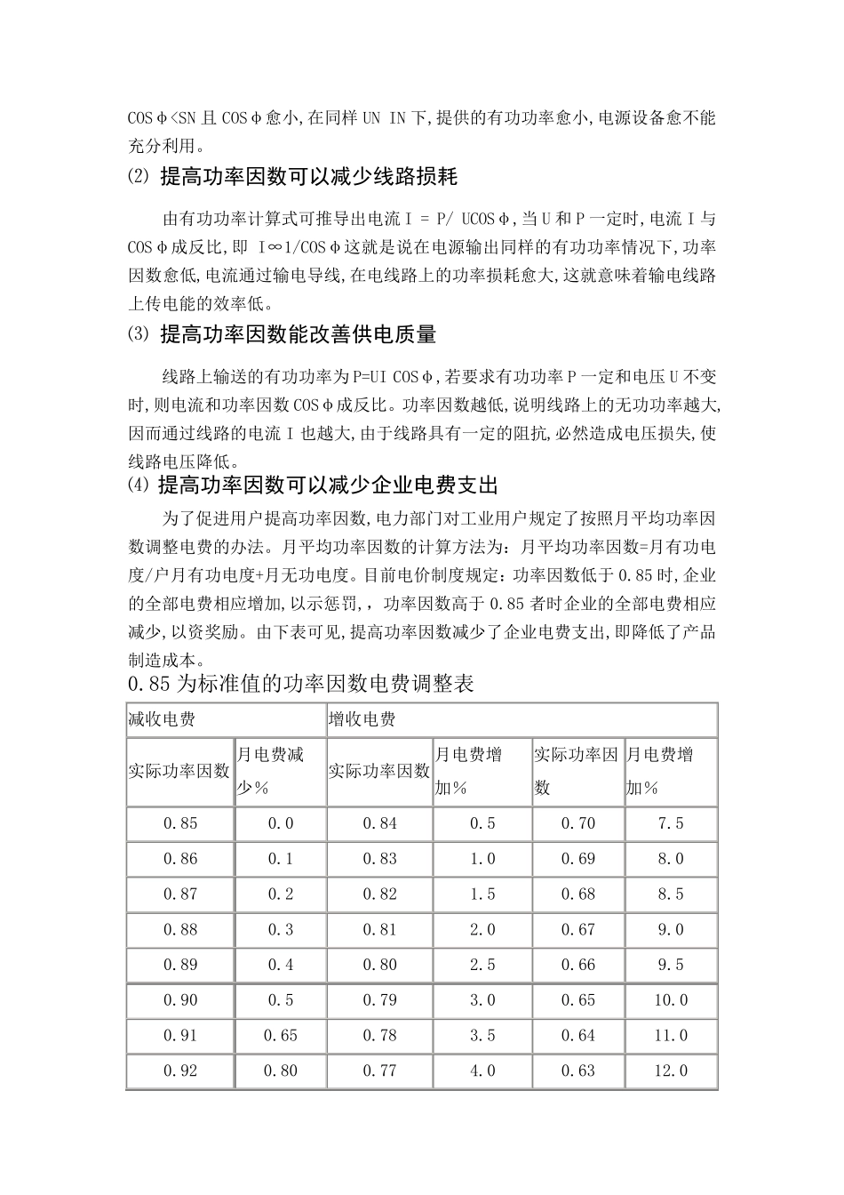 提高功率因数的意义和方法_第2页