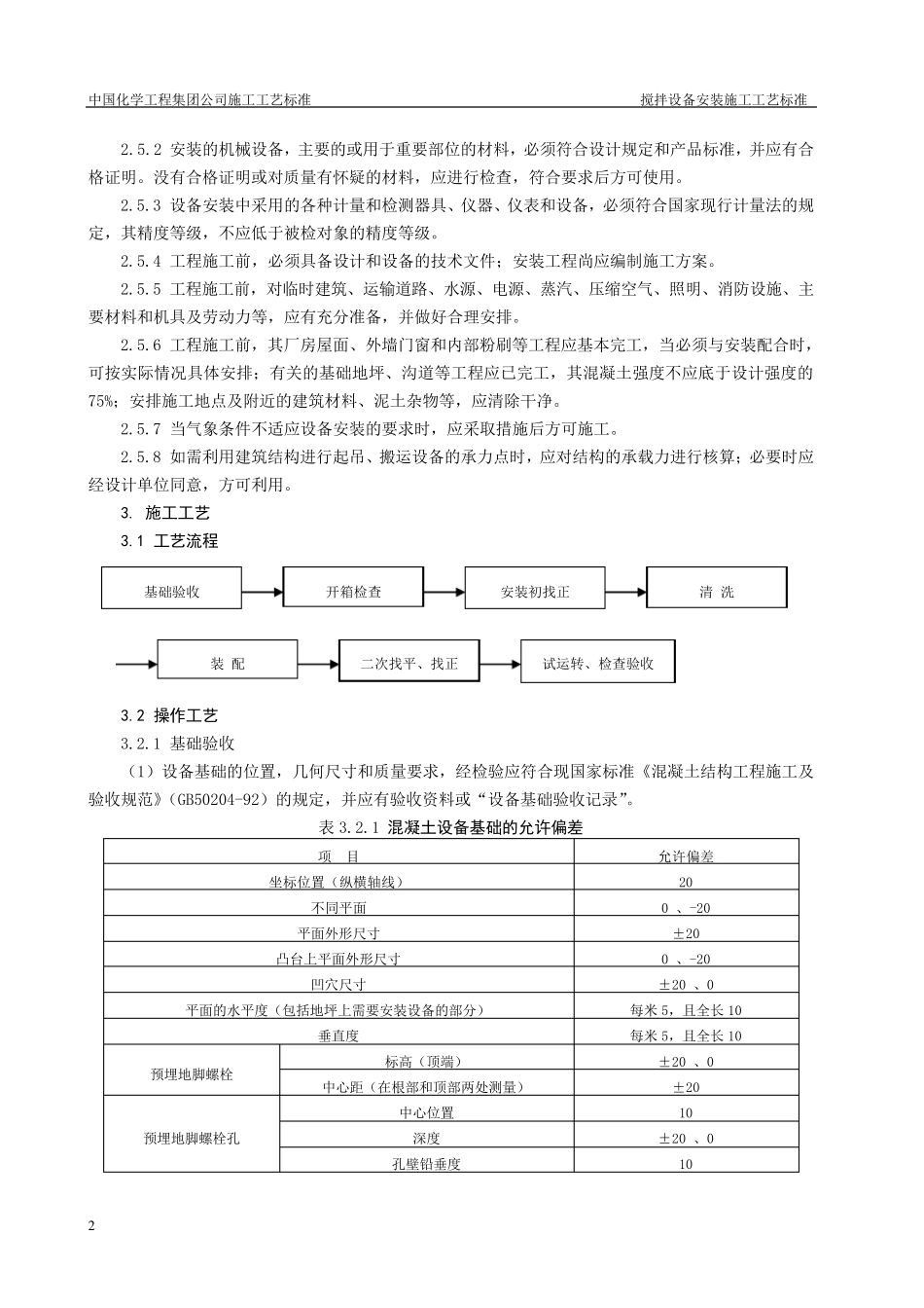 搅拌设备安装施工工艺标准(完)_第2页