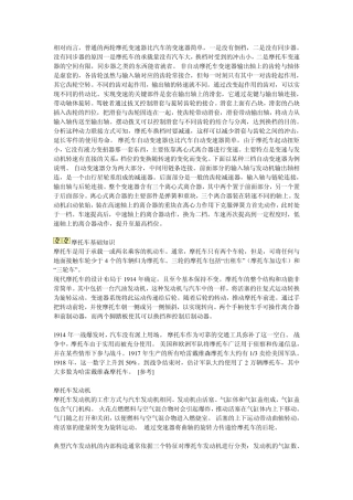 摩托车变速器