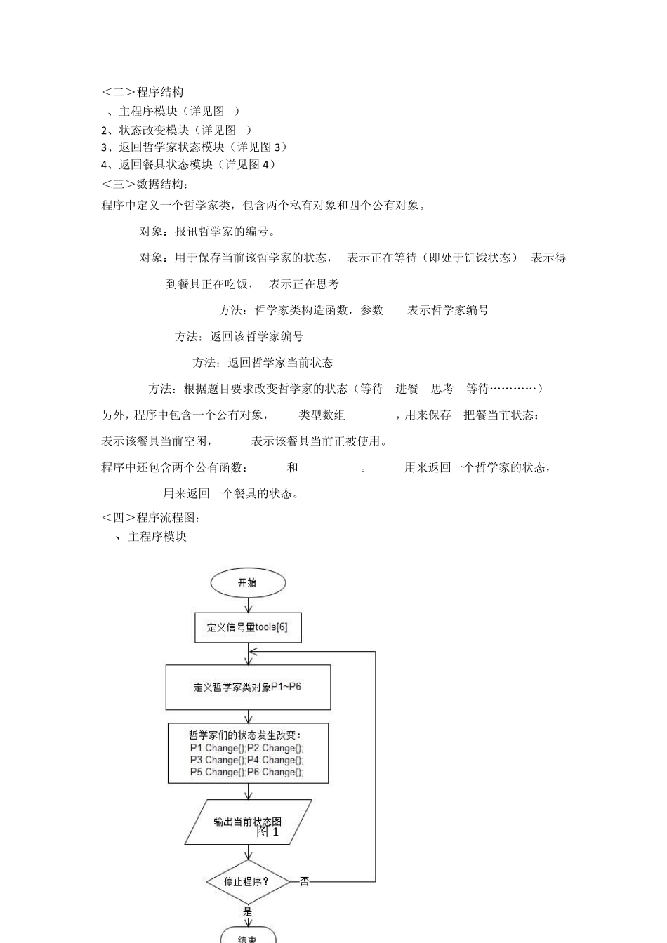 操作系统实训报告进程同步和互斥_第2页