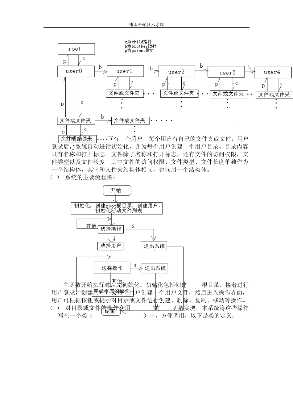 操作系统课程设计文件管理系统_第3页