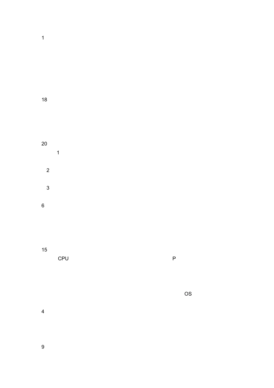 操做系统简答题知识点总结_第3页