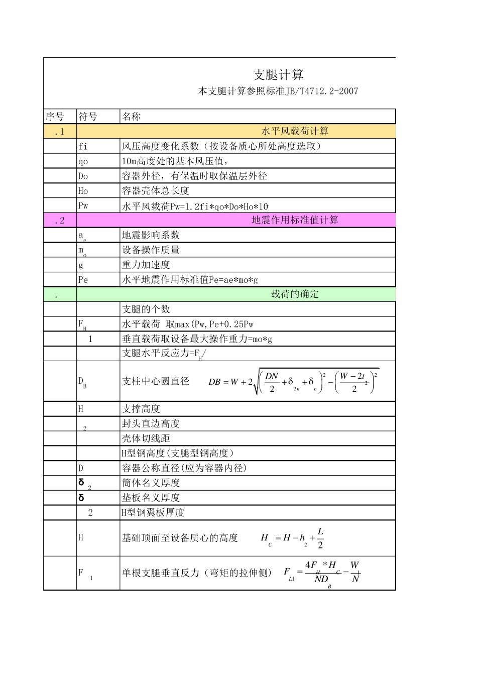 支腿计算立式容器_第1页