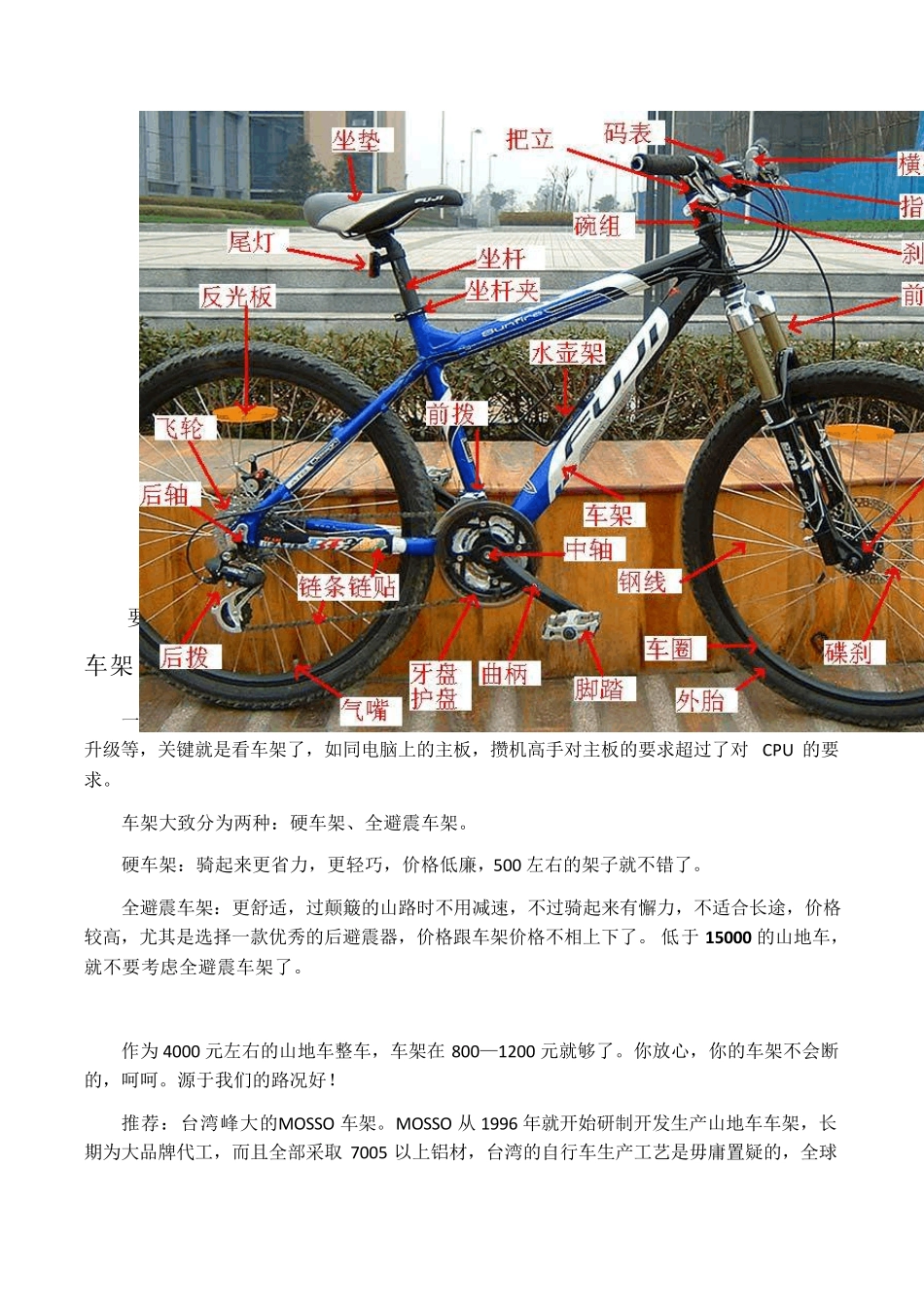 收藏：教你怎么组装4000左右的山地车_第2页