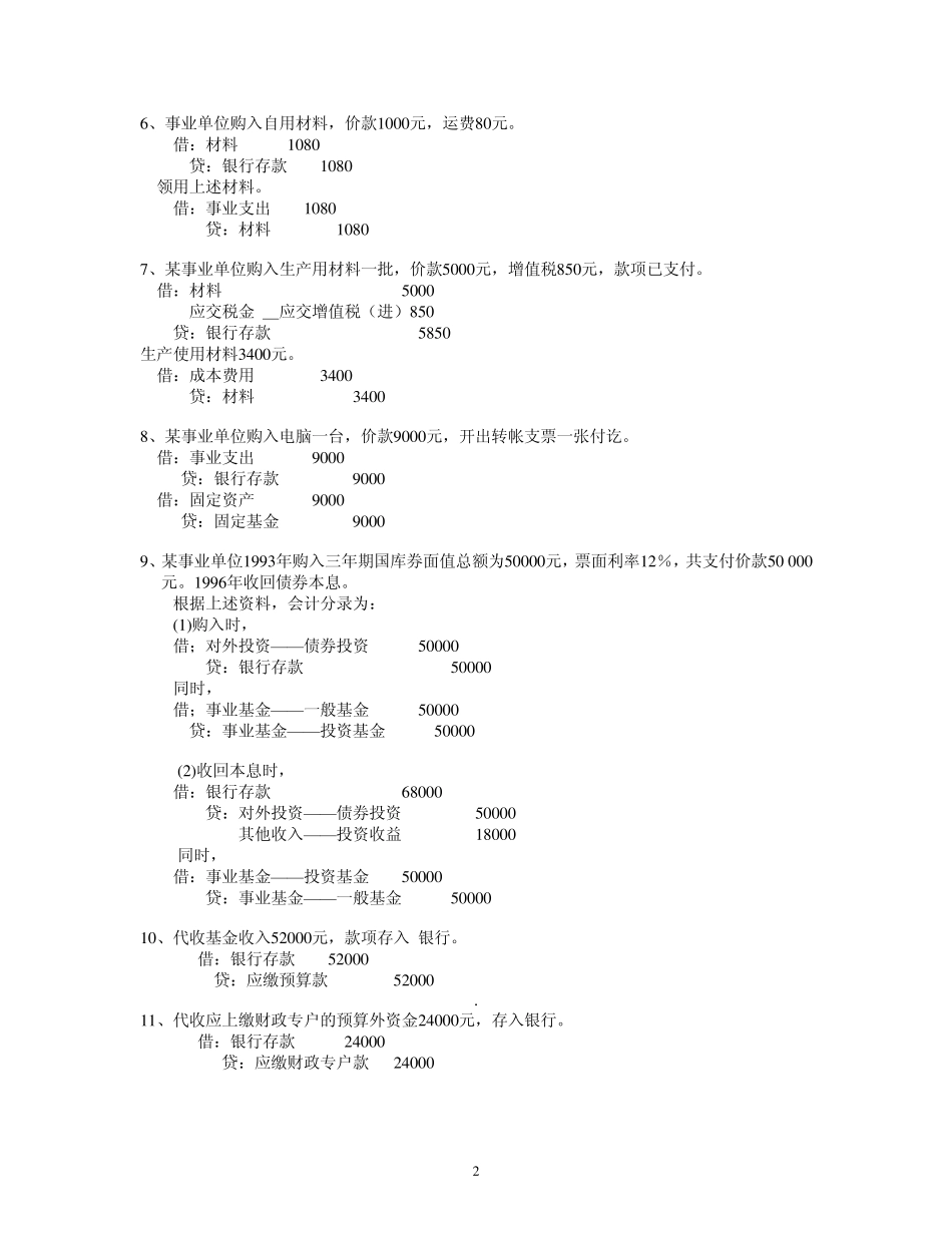 收银审核员技师分录_第2页