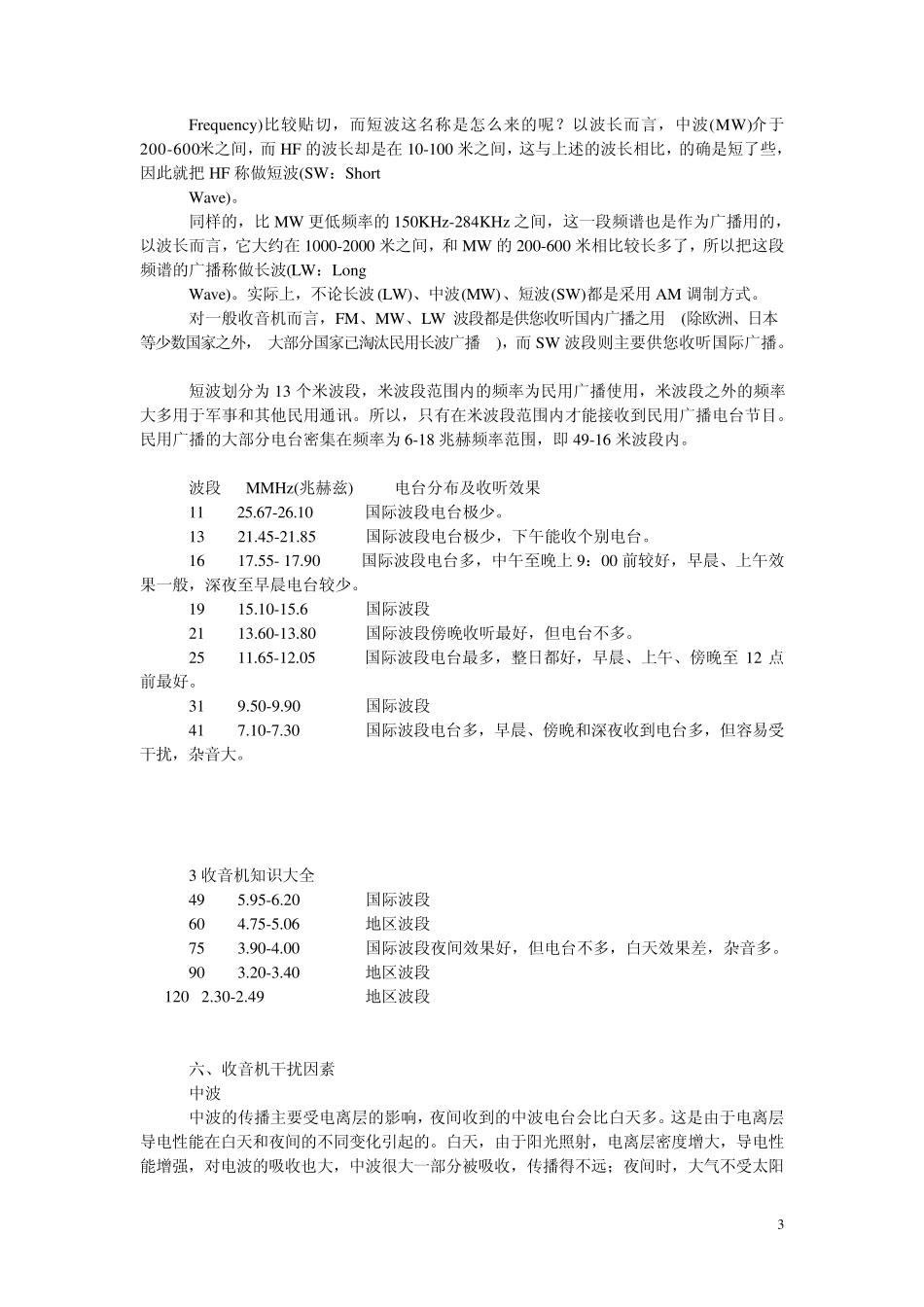 收音机收听常识_第3页