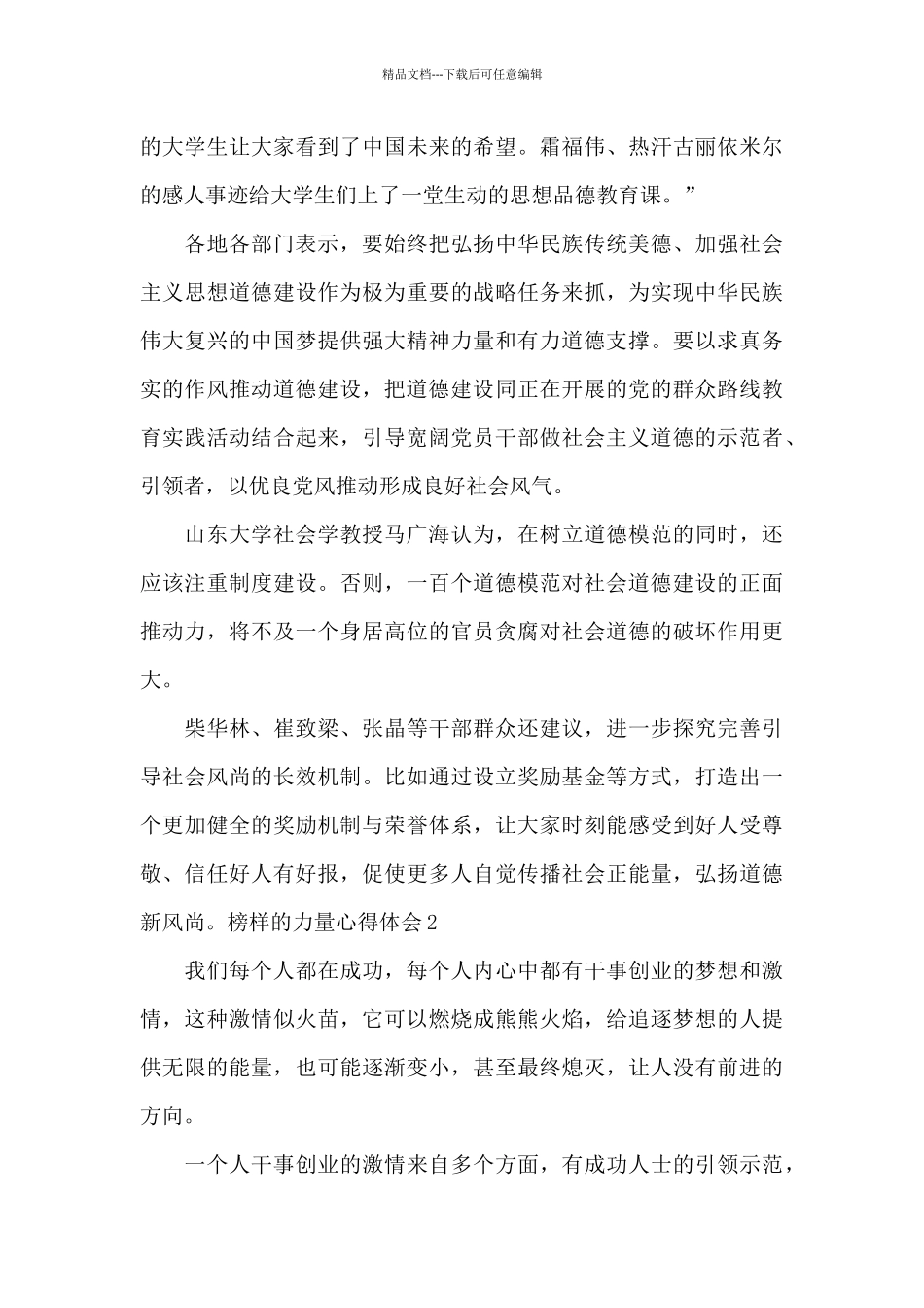 榜样的力量心得体会2024_第3页