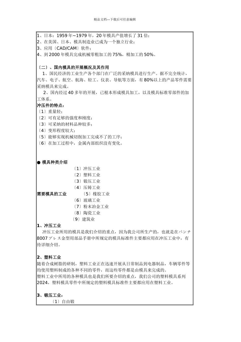 模具实用培训资料_第2页