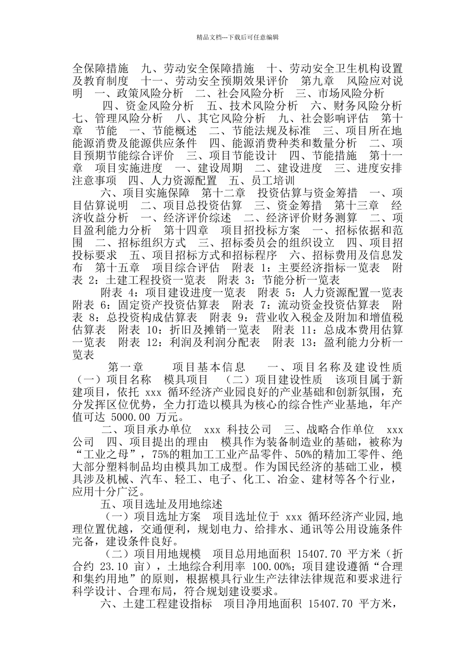 模具项目可行性计划_第2页