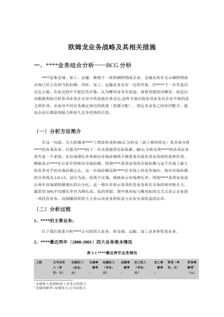 欧姆龙业务战略及其相关措施