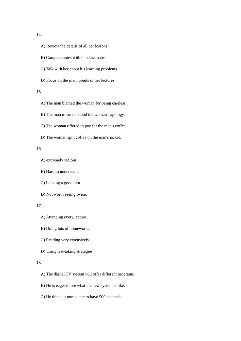 2025年英语四级听力材料_第2页