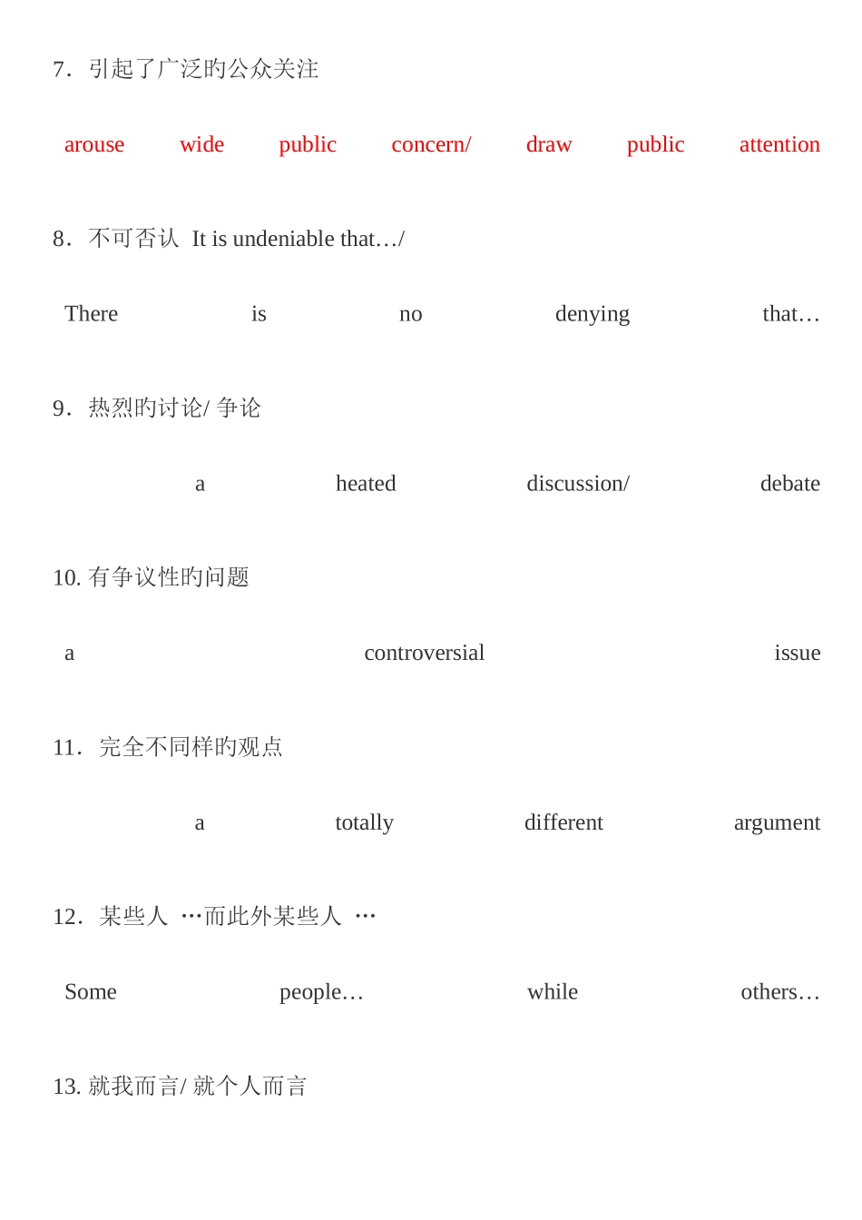 2025年英语六级作文常用句子及万能模板_第2页