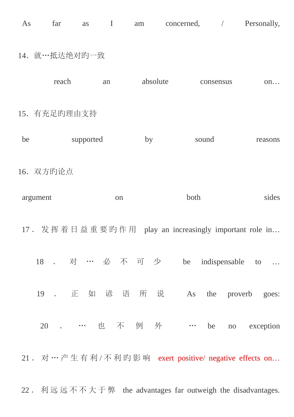 2025年英语六级作文常用句子及万能模板_第3页