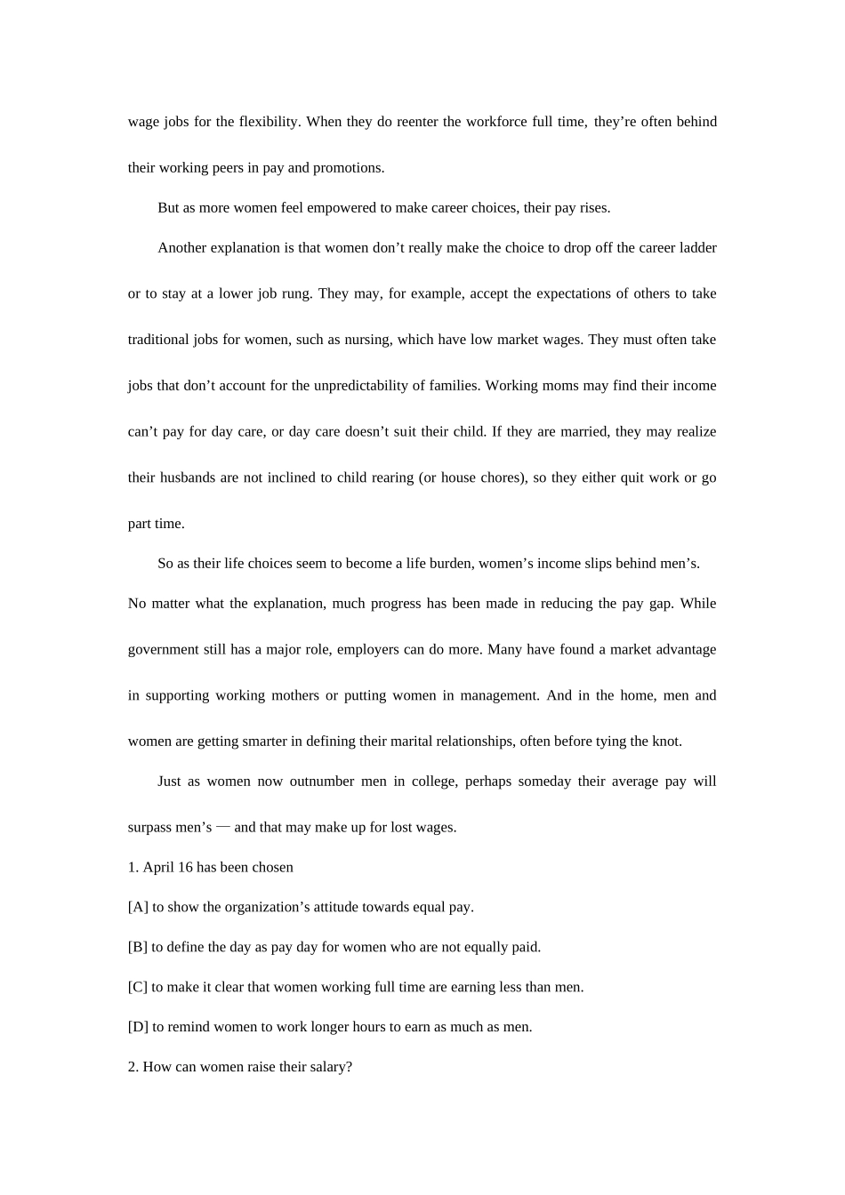 2025年专四阅读详解_第2页