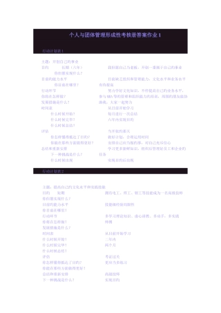 2025年个人与团队管理形成性考核册答案作业资料