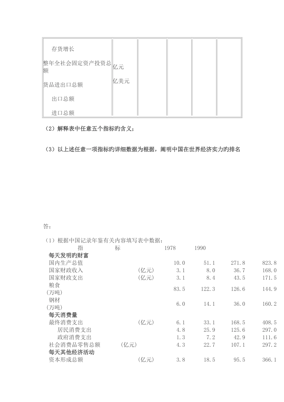 2025年中央电大国民经济核算第二次作业_第2页