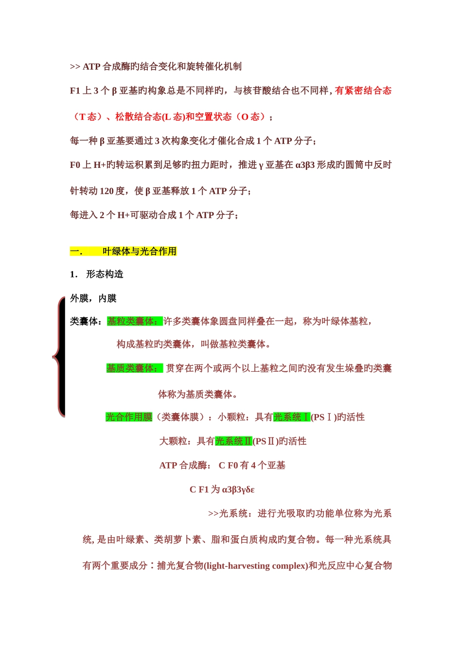 2025年细胞生物学线粒体与叶绿体知识点整理_第3页