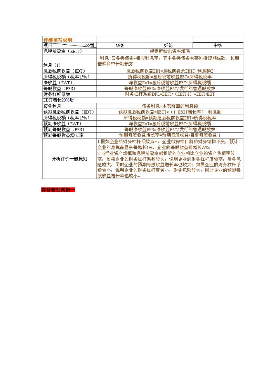 2025年电大会计模拟核算答案3管理决策_第2页