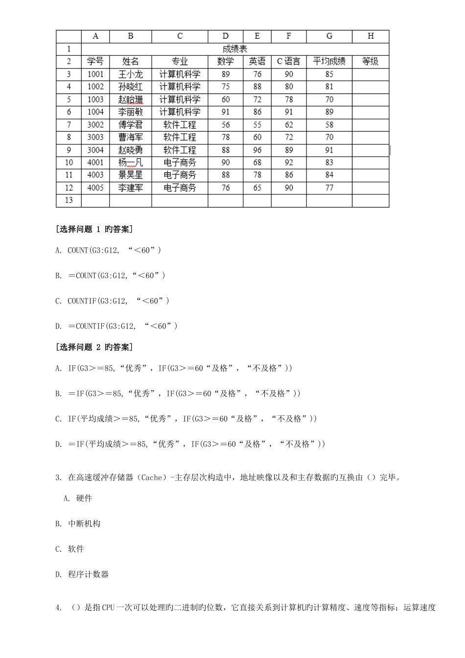 2025年网络管理员考试上午真题_第2页