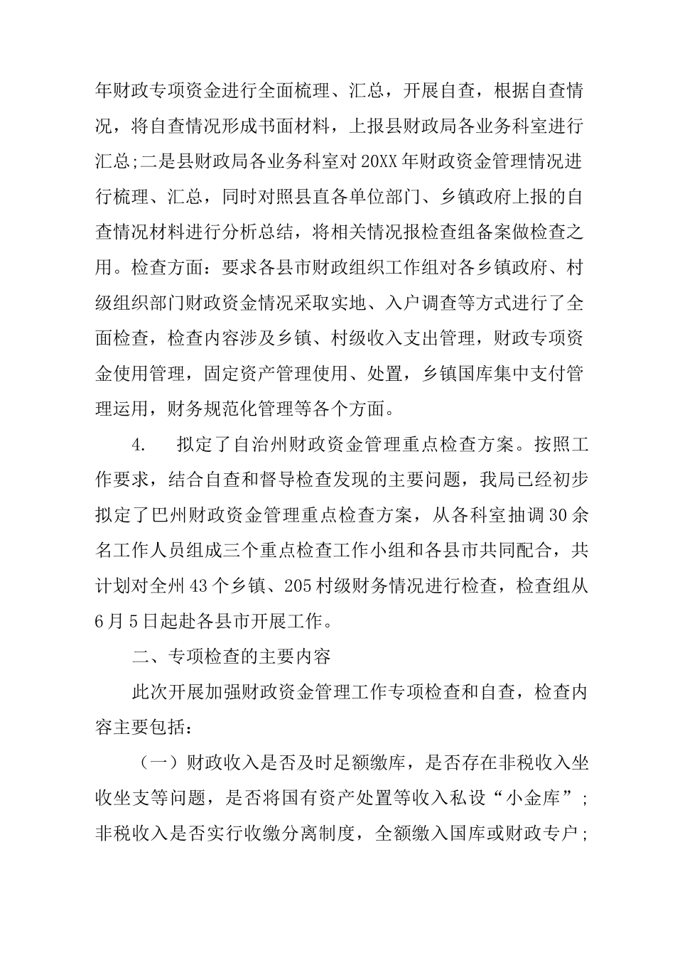 财务专项资金自查报告_第3页