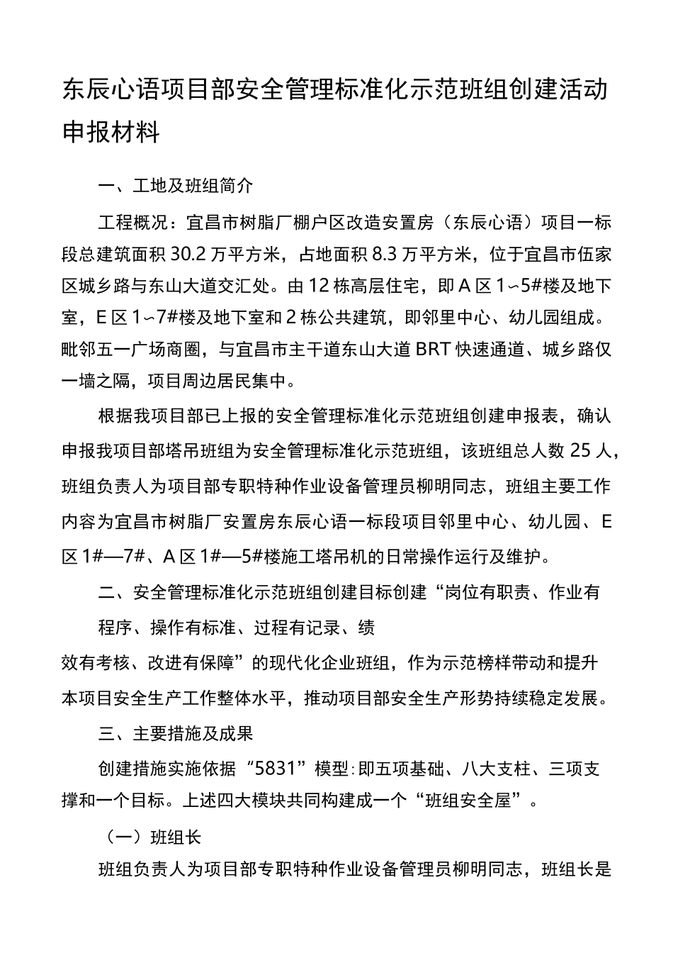 标准化班组建设情况总结_第1页