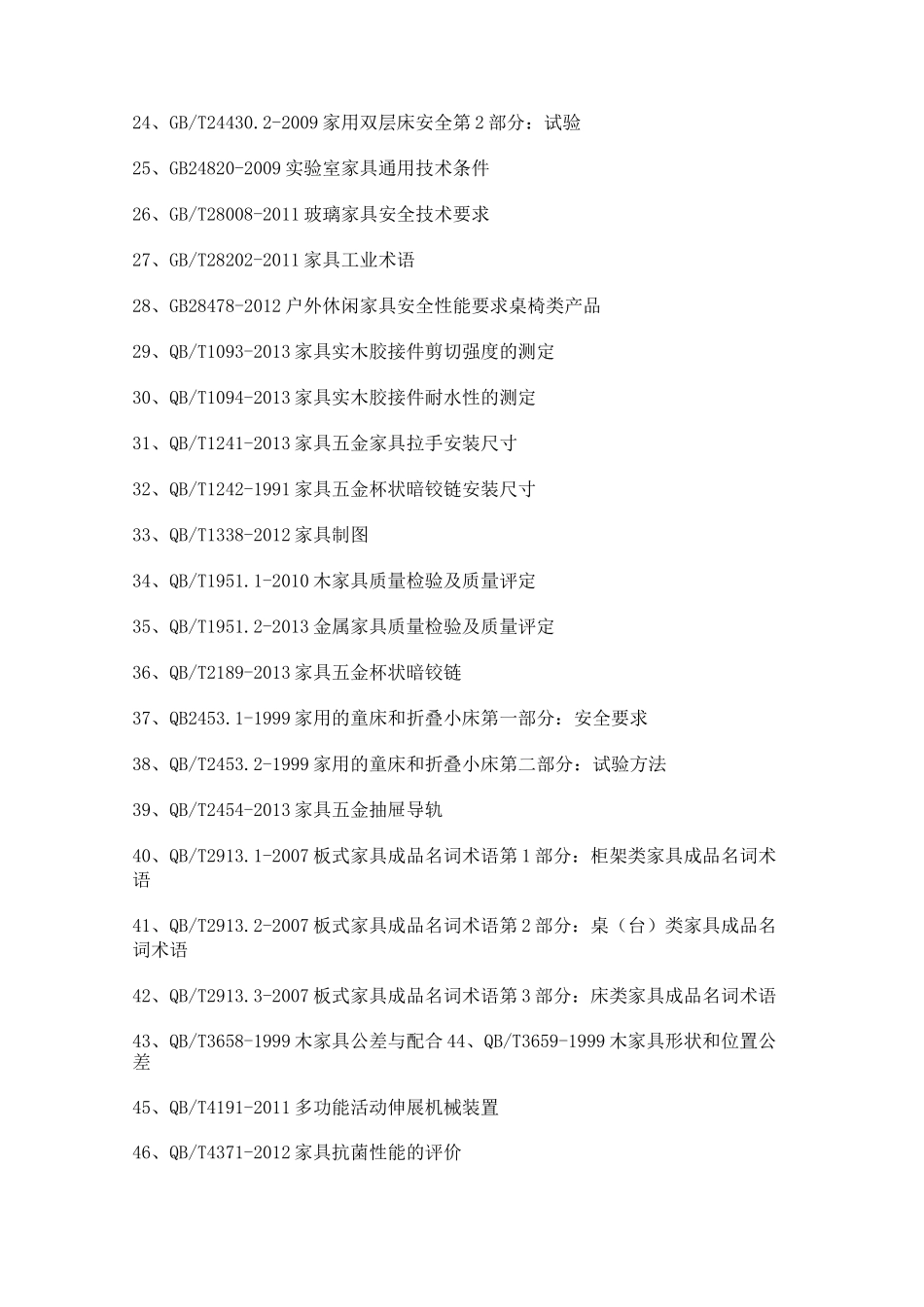 家具检测标准_第2页