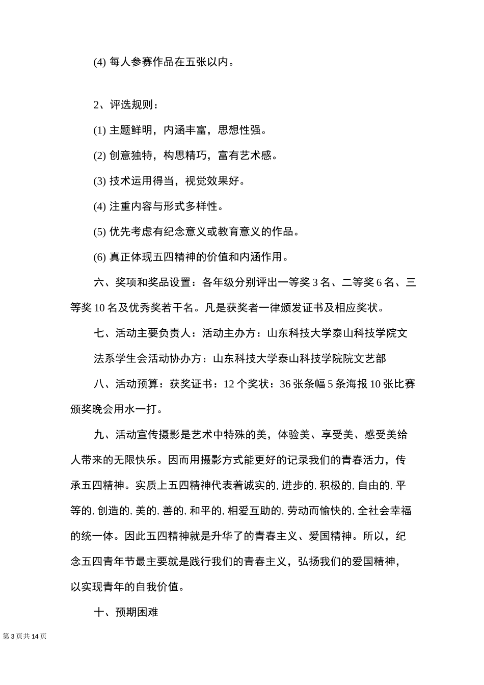 摄影展览策划方案_第3页