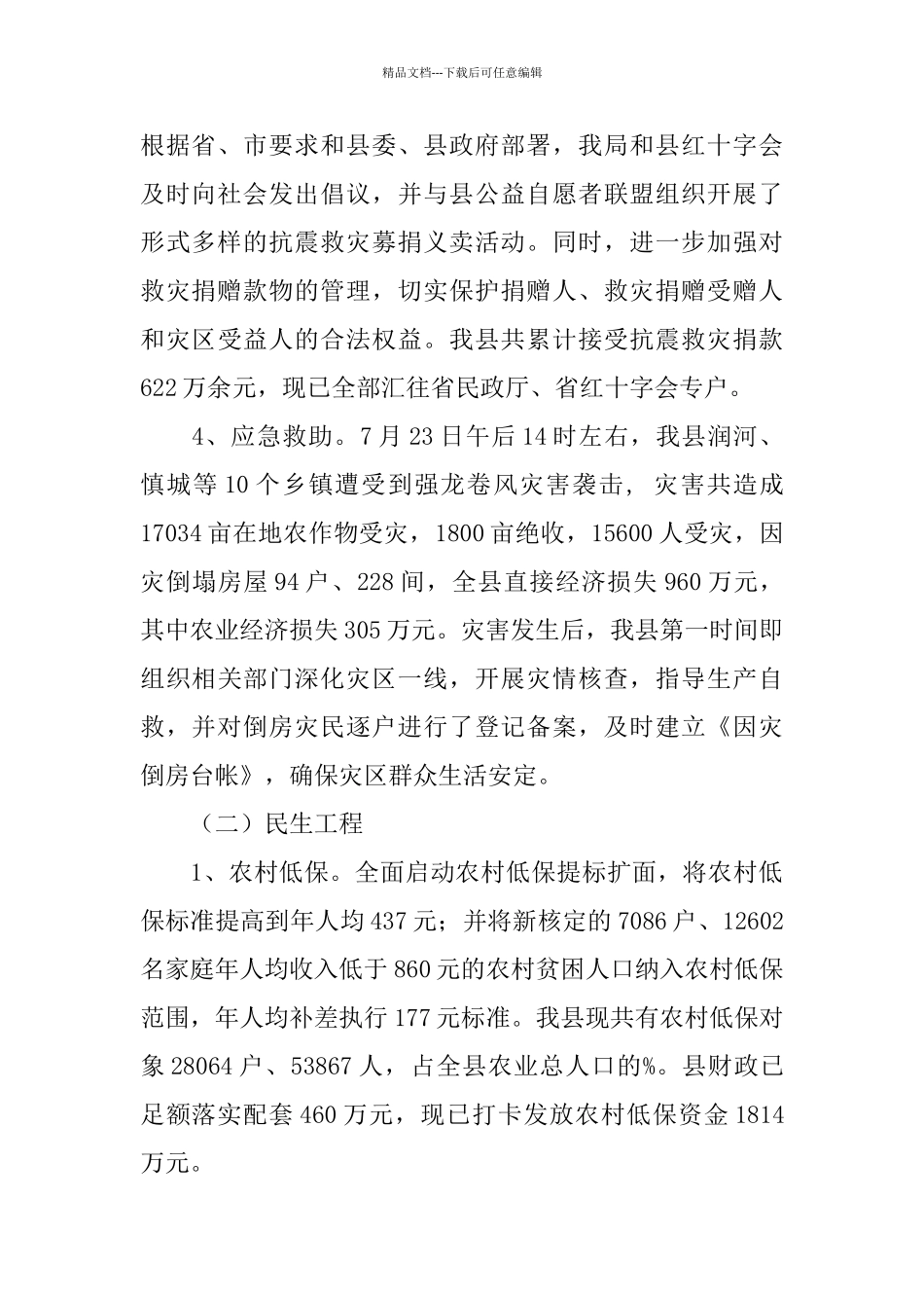 民政局2024工作总结_第2页