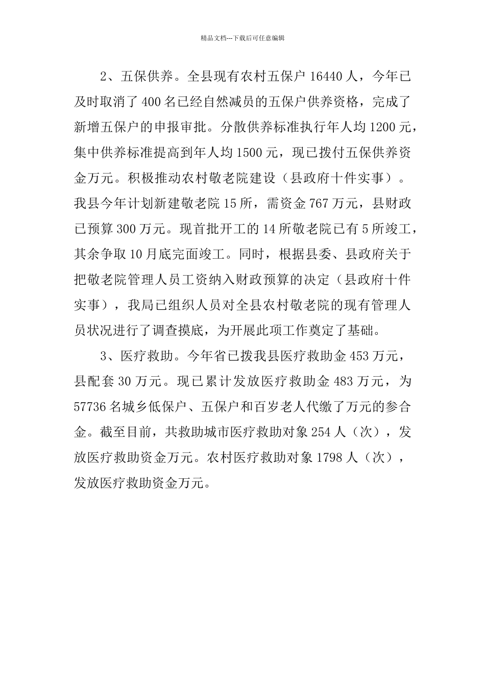 民政局2024工作总结_第3页