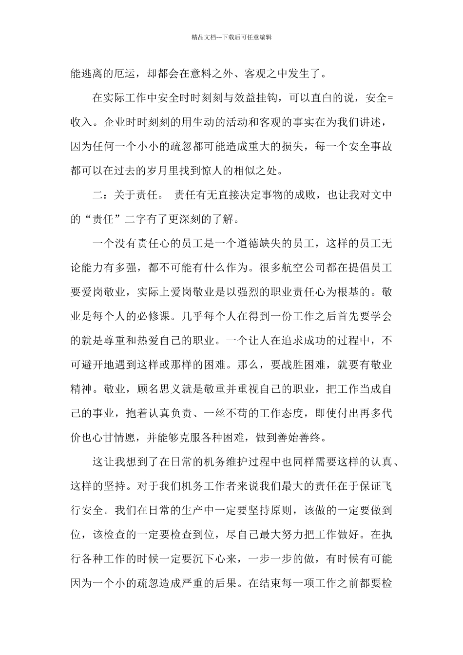 民航安全隐患排查心得_第2页