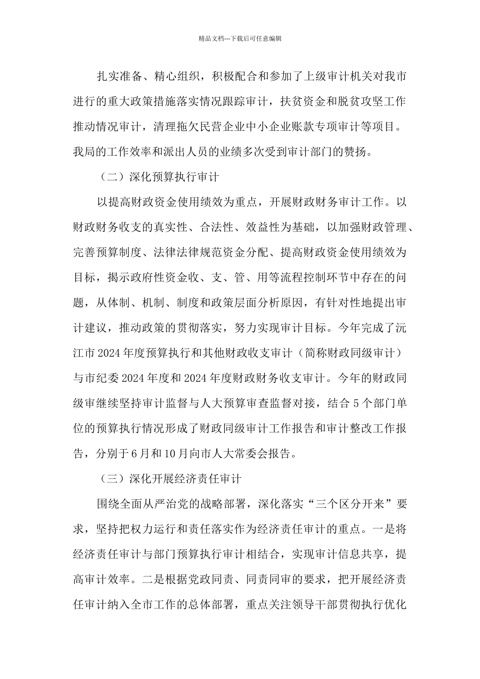 沅江市审计局工作总结及工作思路与举措_第2页