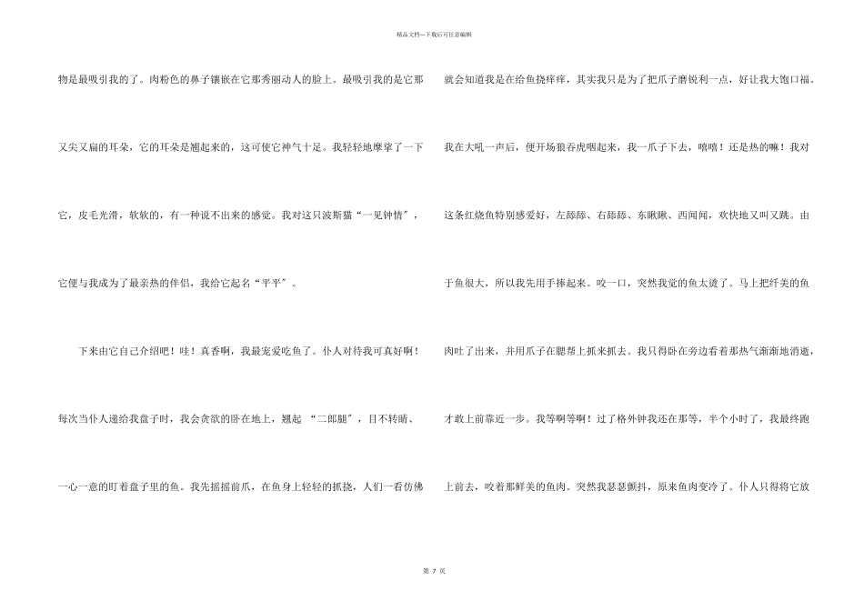 波斯猫汇编7篇_第2页