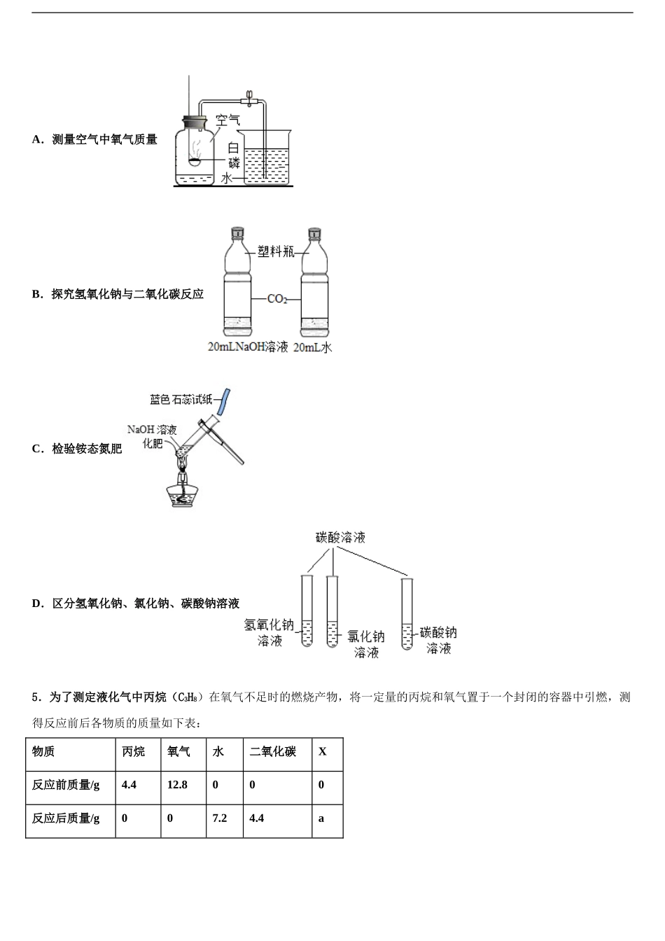泰州市靖江外国语学校中考冲刺卷化学试题含解析_第2页