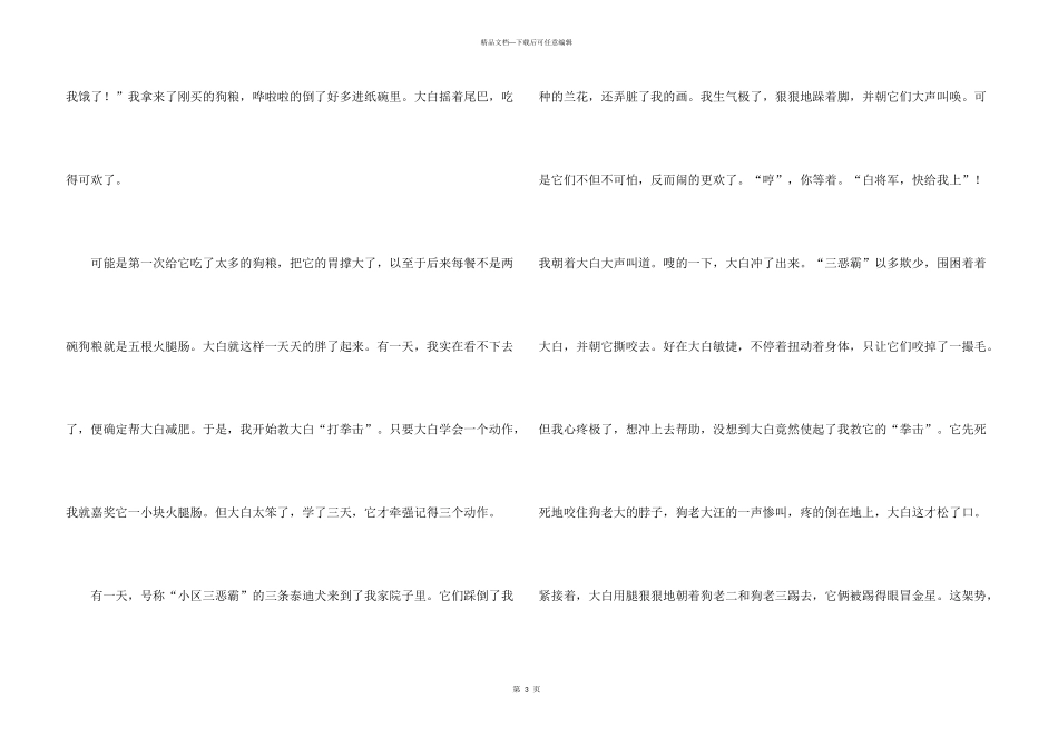 流浪狗汇编5篇_第3页