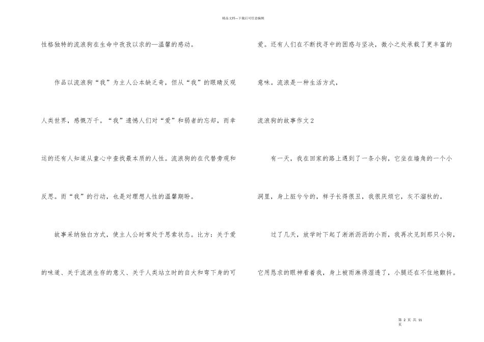 流浪狗的故事_第2页