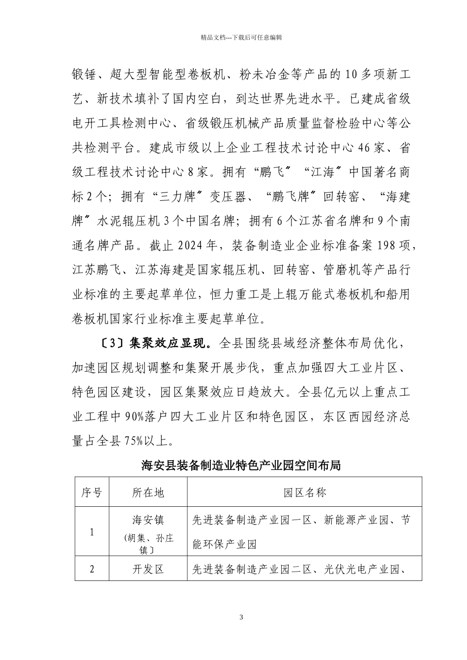 海安装备制造业发展情况介绍_第3页
