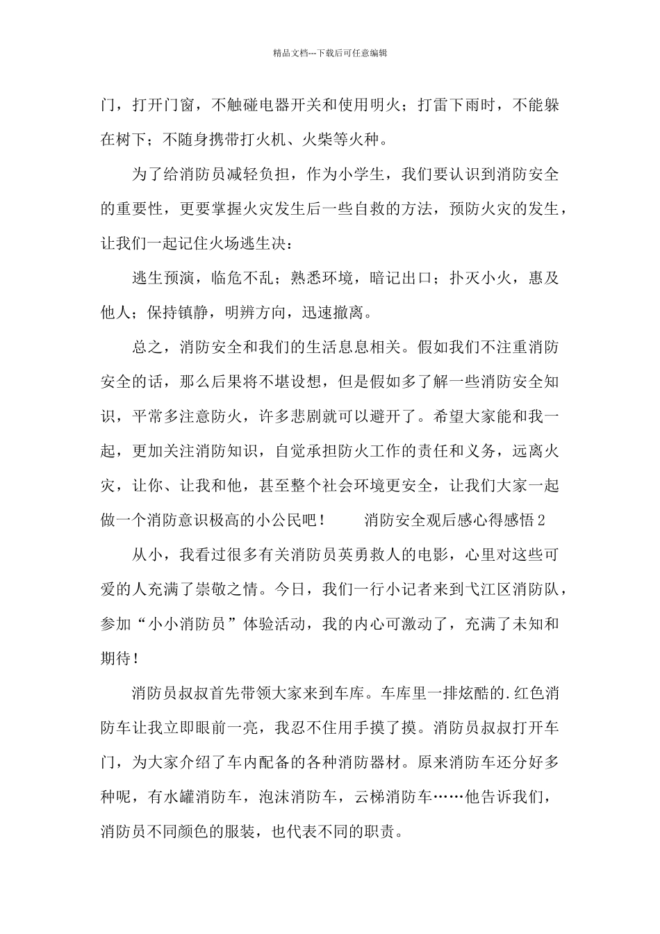 消防安全观后感心得感悟_第2页
