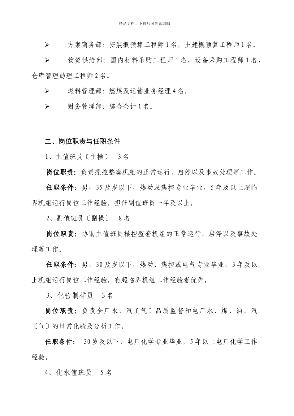 深能合和电力有限公司招聘启事_第2页
