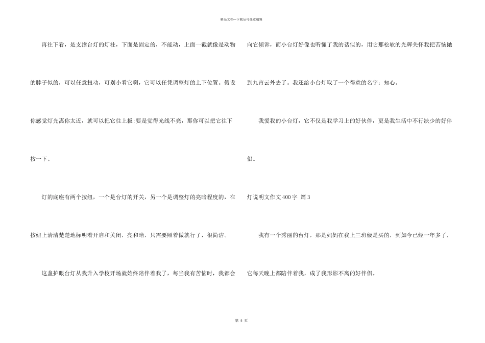 灯说明文400字4篇_第3页