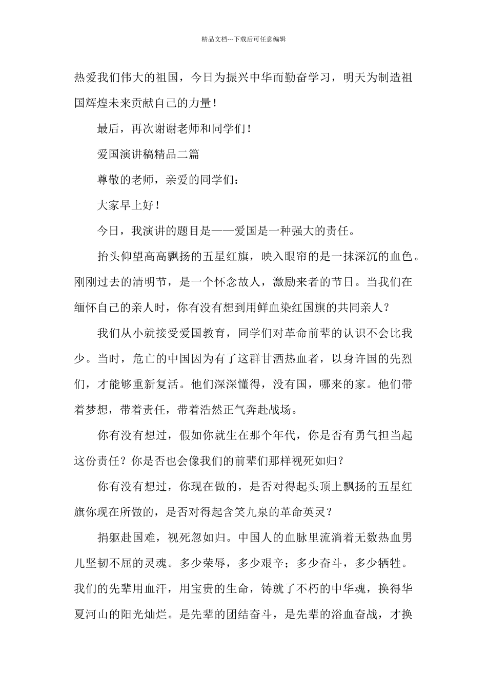 爱国演讲稿MKM三篇_第3页