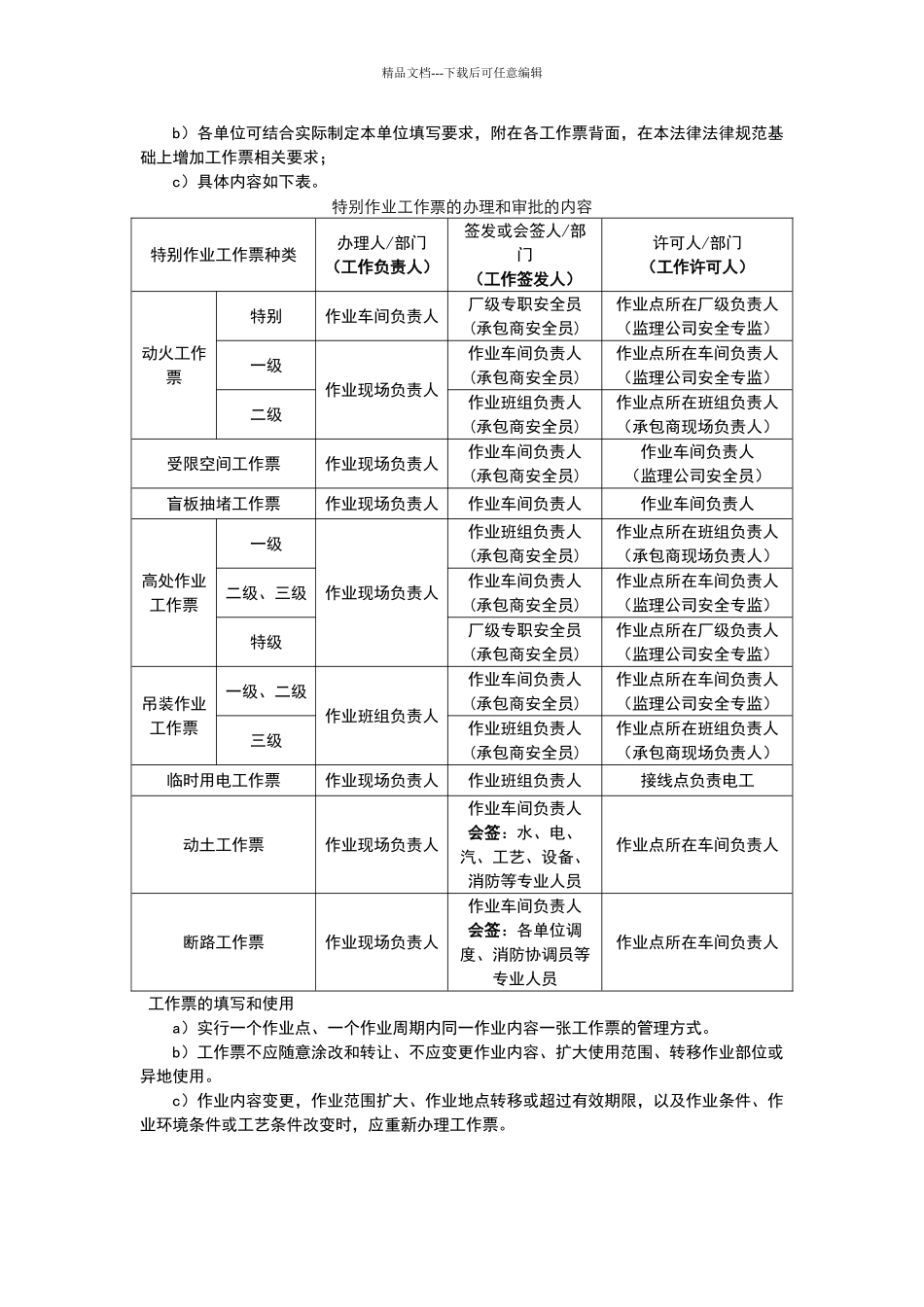 特殊作业工作票规范_第3页